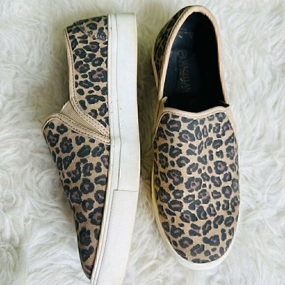 Magellan Leopard Animal Print Slip On Loafers 9 - Picture 15 of 16